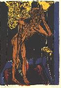 Schlemihls in the loneliness of the room Ernst Ludwig Kirchner
